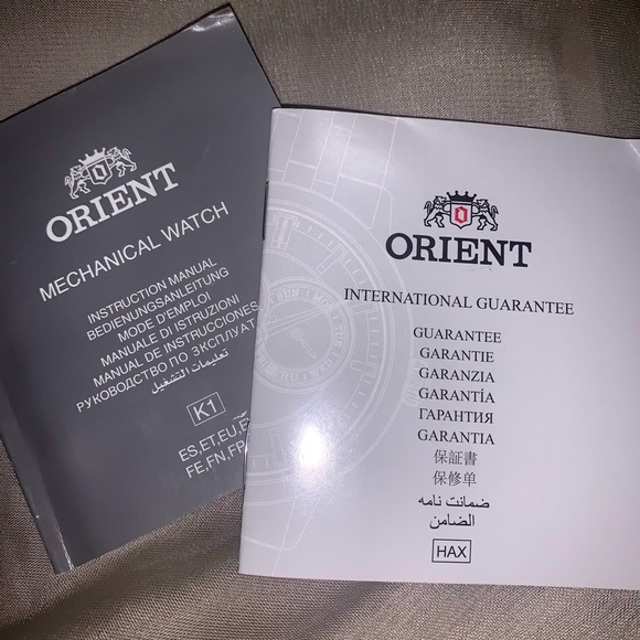 Orient mechanical watch